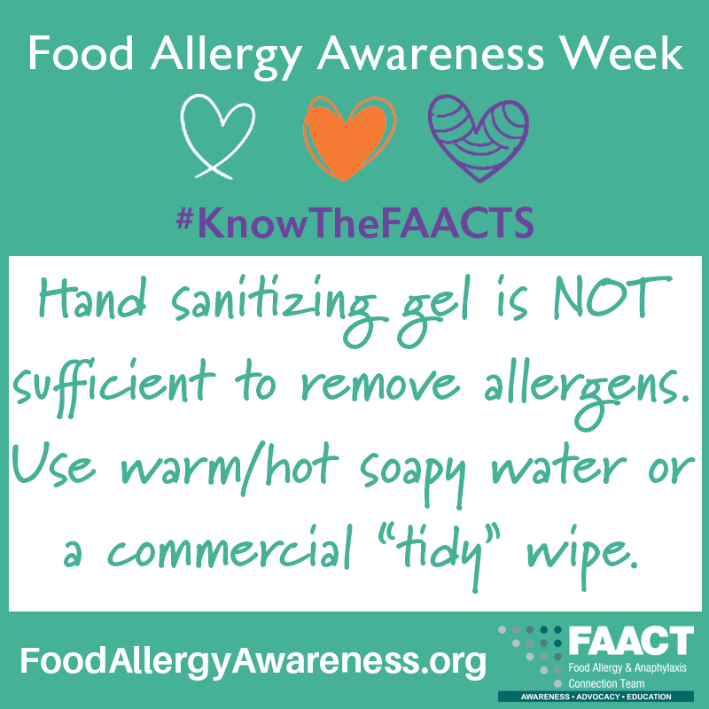 Food Allergy Awareness Week Poster